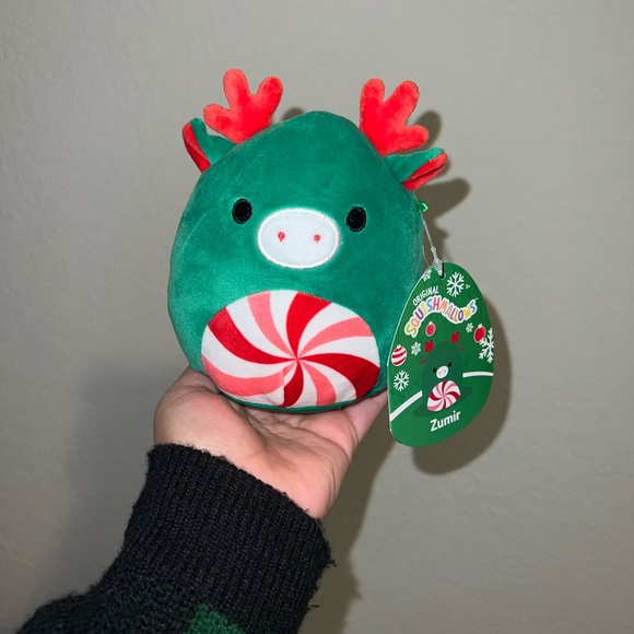 New 5” Zumir the Peppermint Moose Squishmallows - Picture 1 of 7